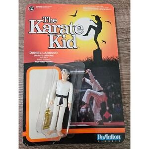 The Karate Kid Daniel LaRusso Karate Uniform ReAction Action Figure Super7 Funko